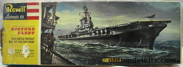 Revell 1/547 USS Midway Carrier Picture Fleet, H373-298 plastic model kit